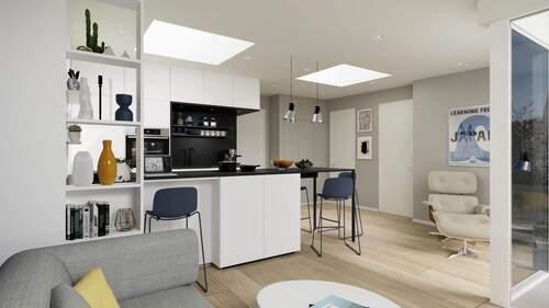 Küche - Etagenwohnung mit 56,00 m&sup2; in Berlin zum Kaufen