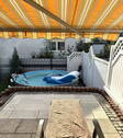 Sonnenterrasse mit Markise - 