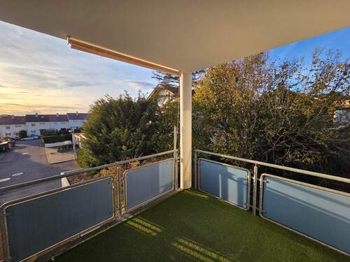 Ausblick vom Balkon - 