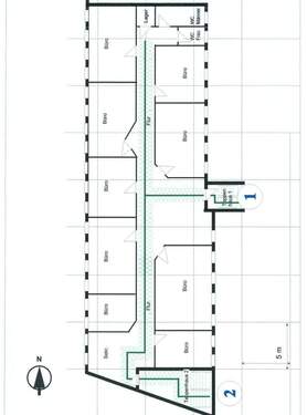 2. Obergeschoss Haus 1 Apolda Ackerwand 15 - 