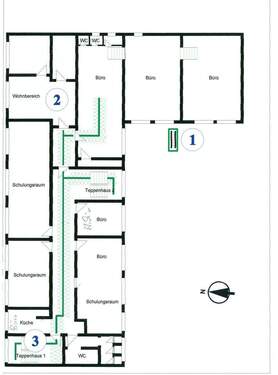 1. Obergeschoss Haus 2 Ackerwand 15 - 