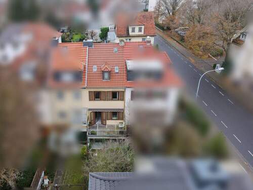 Luftbild - Reihenmittelhaus mit 95,80 m&sup2; in Worms zum Kaufen