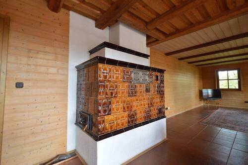 Grundofen im Esszimmer - 