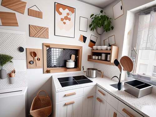 Küche visualisiert - 