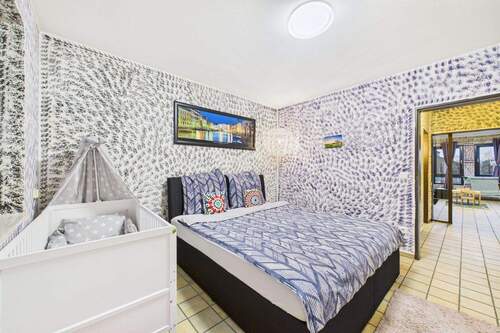 Schlafzimmer - Etagenwohnung mit 62,00 m&sup2; in Rheine zum Kaufen