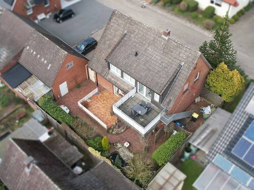 Luftbild 2 - 6 Zimmer Mehrfamilienhaus, Wohnhaus in Salzbergen