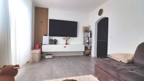 Wohnzimmer - Sonnige Gartenwohnung in Bad Grönenbach