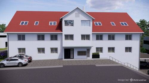 Außenansicht von Norden - 2 Zimmer Etagenwohnung zum Kaufen in Babenhausen