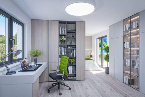 04 Future-Cube-R-C-79 Büro-web-1000x667 - 2 Zimmer Mehrfamilienhaus, Wohnhaus zum Kaufen in Schömberg