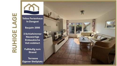 Titelbild - Modernes Ferienhaus in ruhiger Lage von Dangast: Fußläufig zum Nordseestrand