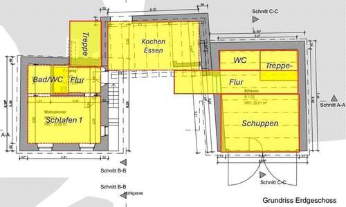 Alternativ 3 Sanierungsentwürfe oder als Neubau - 