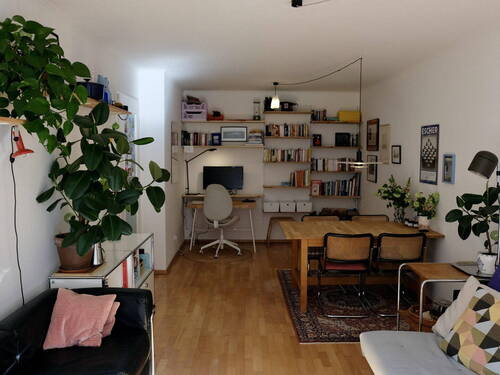 Wohnzimmer - 2 Zimmer Etagenwohnung in Berlin