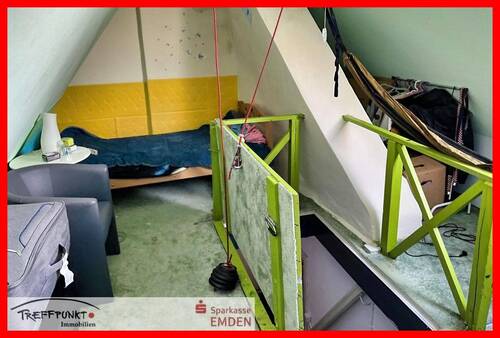 Zimmer im Dachgeschoss, Ansicht 1 - 