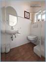 Gäste-WC im Erdgeschoss mit Tageslicht - 