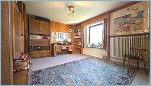 Ruhiges Zimmer im OG mit Blick in den Garten - 