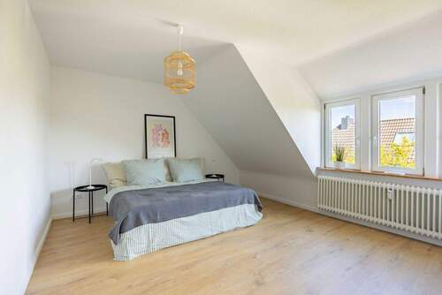 Schlafzimmer - SOFORT FREI: Moderne 3-Zimmer Wohnung nähe Mühlenviertel
