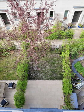 Drittes OG, Ausblick Garten - 