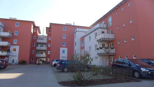 Ansicht - Barrierearme 3-Zimmer-Wohnung mit Balkon und Stellplatz in Greifswald
