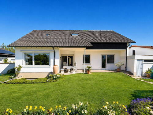 Gartenansicht - Einfamilienhaus mit 213,00 m&sup2; in Speyer zum Kaufen