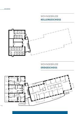 Aufteilung UG - EG - 
