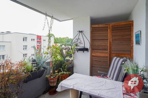 Balkon - 3 Zimmer Etagenwohnung zum Kaufen in Neumünster