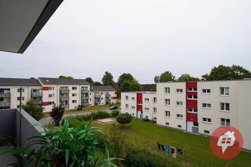 Balkon - 3 Zimmer Etagenwohnung in Neumünster