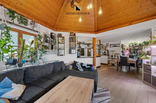 ...mit Blick vom Wohnzimmer aus.... - 