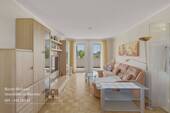 Wohnzimmer - Etagenwohnung mit 90,10 m&sup2; in Unterföhring zum Kaufen