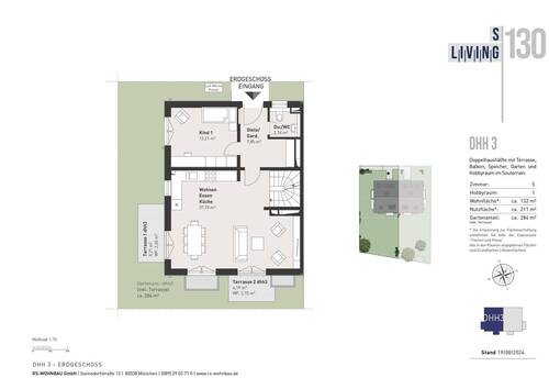 DHH 3 helles und zugleich gemütliches DG - Mehrfamilienhaus, Wohnhaus mit 132,00 m² in München zum Kaufen