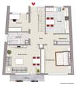 Grundriss Obergeschoss - 
