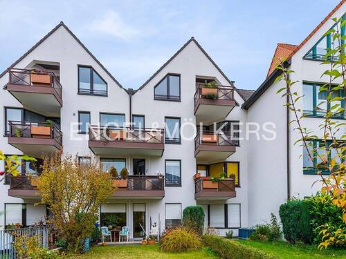 Rückansicht - 3 Zimmer Etagenwohnung zum Kaufen in Erkrath