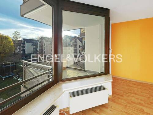 Blick aus dem Wohnzimmer - 