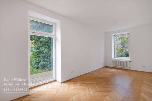 Wohnzimmer teilbar - 3 Zimmer Etagenwohnung zum Kaufen in München