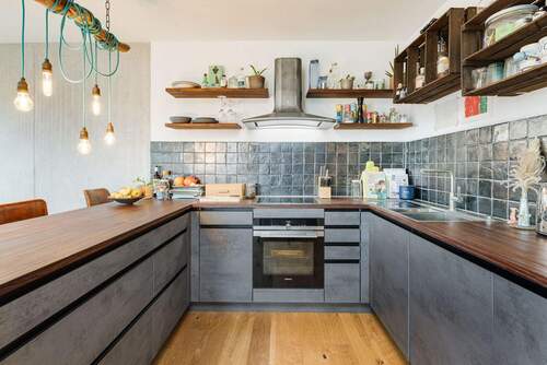 schöne Einbauküche - 