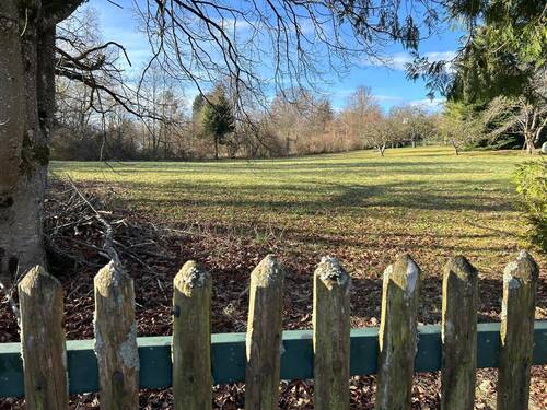 Blick nach Westen - Grundstück in Dießen am Ammersee
