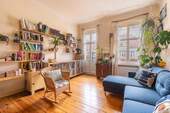 Wohnzimmer - Neuköllner Flair - 2-Zimmer-Wohnung mit Balkon in der Nähe des Tempelhofer Felds