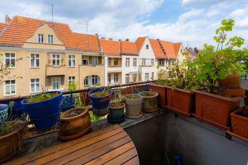 Balkon - 2 Zimmer Etagenwohnung in Berlin