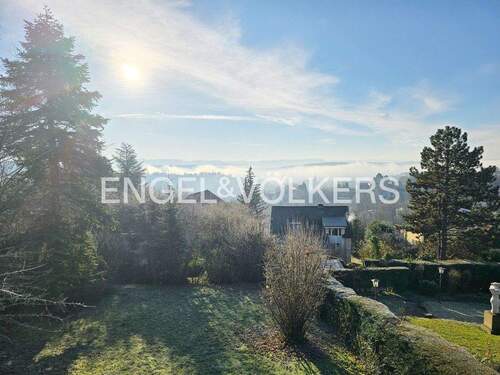 Aussicht von der Terrasse im Gartengeschoss - 