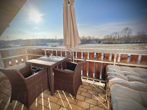 Blick vom Balkon - Dachgeschoss - 