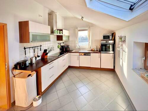 Küche im Dachgeschoss - 