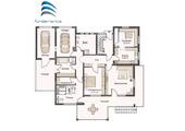Grundriss Whg. 1 - 