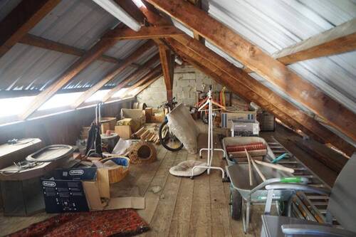 Bühne über Garagen - 