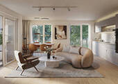 Wohnzimmer Kurpark Bad Cannstatt - 