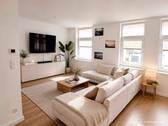 Wohnzimmer (Vorschlag).jpg - Viel Raum zum Leben – gepflegte 3-Zimmer-Wohnung mit offener Wohnküche, Wintergarten und Dachterrasse