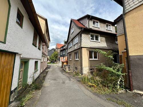 ruhige Anliegergasse - Einfamilienhaus in Steinbach-Hallenberg
