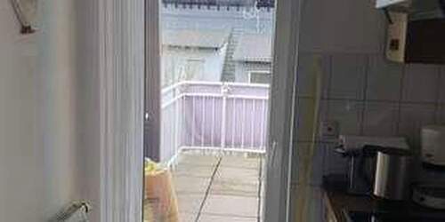 Blick aus Küche Balkon Westsei - 