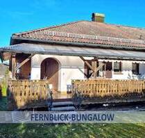 WALMDACH BUNGALOW MIT ELW UND HERRLICHER AUSSICHT NUTZBAR ALS ZWEIFAMILIENHAUS - Vilshofen