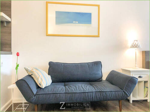 Wohnbereich - Balkonwohnung zur Ferienvermietung**