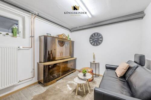 Stauraum, Office oder Wohlfühloase – ein Raum im UG mit vielen Talenten! - 