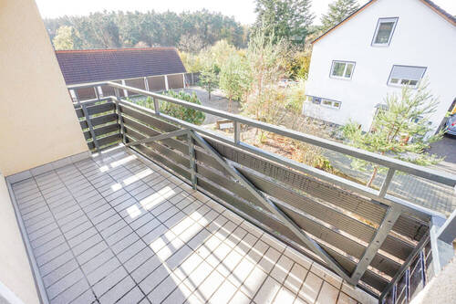 großzügiger Westbalkon - 